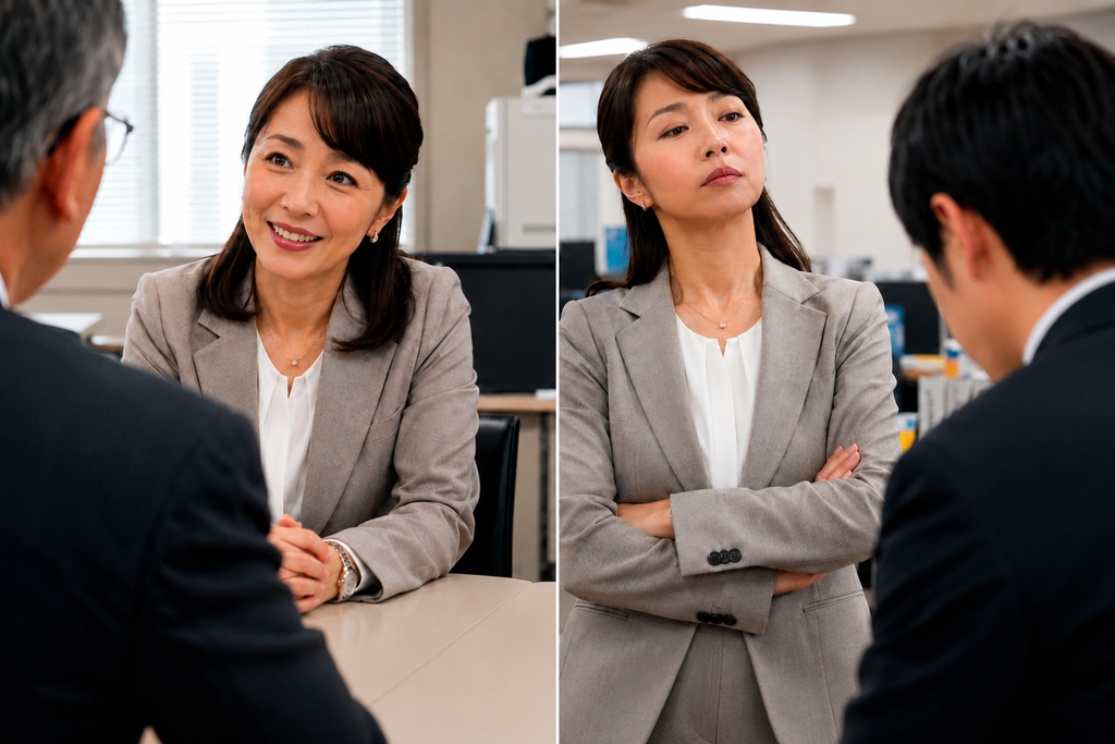 人によって態度を変える