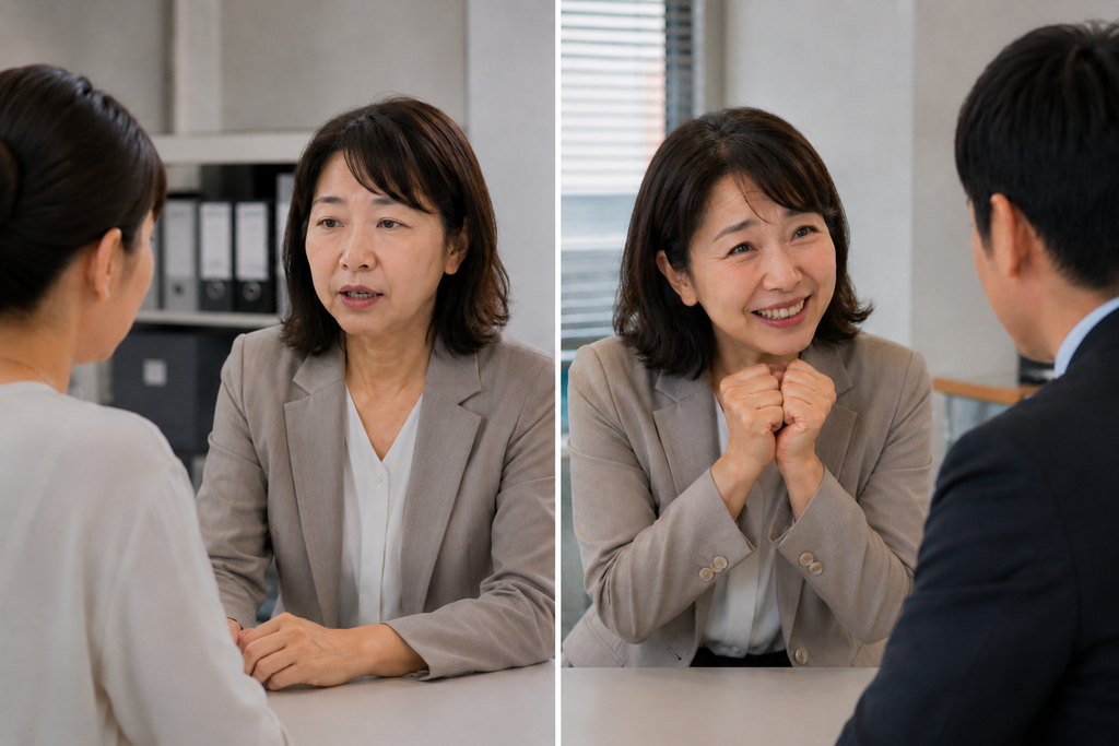 異性の前で態度が変わる