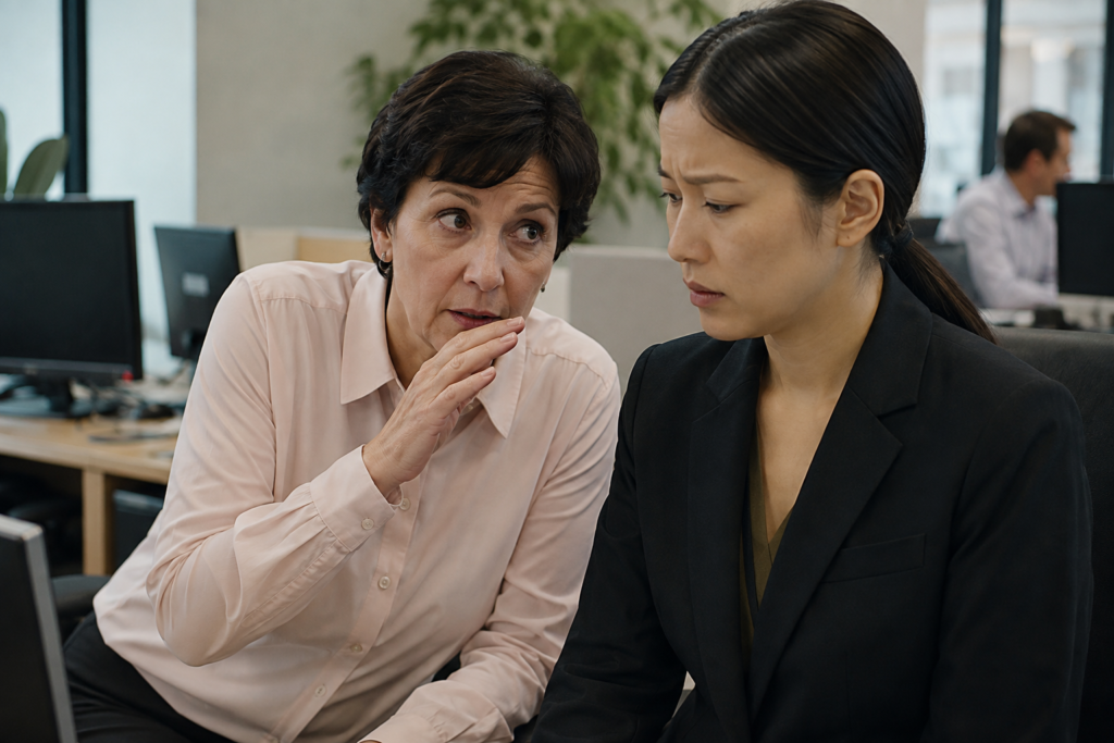 自分の意見を言わず、相手に言わせようとする